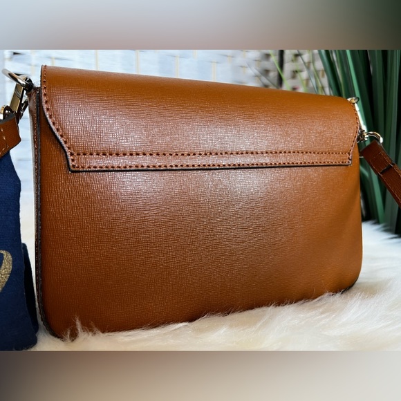 Excellent Condition- Floto Genuine Italian Leather Crossbody - Picture 4 of 9